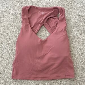 Aerie Pink Sports Bra Top